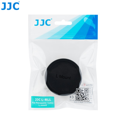 JJC L-RLL Krytka těla / zadní krytka objektivu pro bajonet Leica/Panasonic/Sigma L