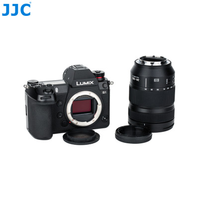 JJC L-RLL Krytka tela / zadná krytka objektívu pre bajonet Leica / Panasonic / Sigma L