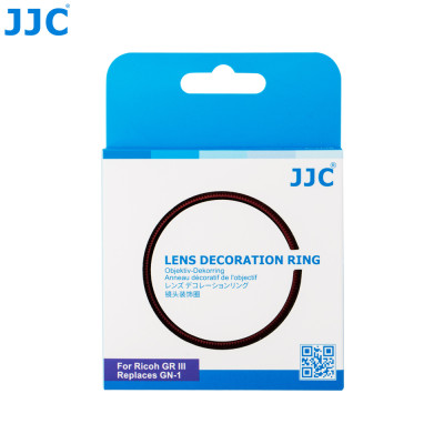 JJC Obvodový krúžok objektívu pre RICOH červený