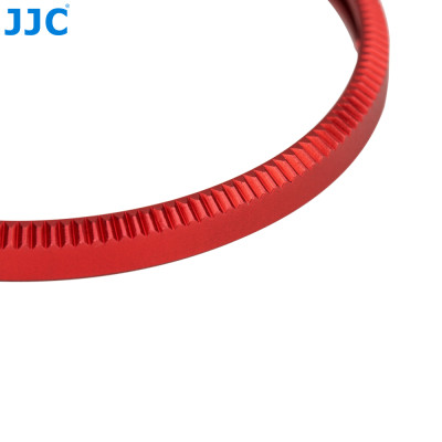 JJC Obvodový krúžok objektívu pre RICOH červený