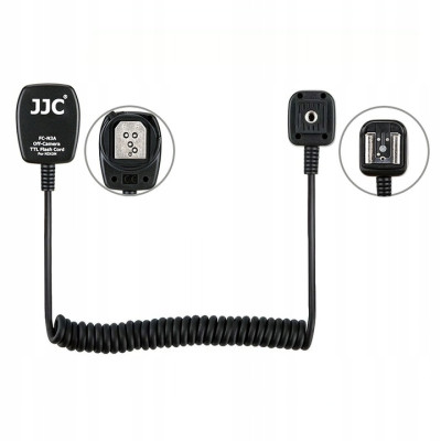 JJC FC-N3A TTL kabel pro patici mimo fotoaparát Nikon (náhrada SC-28/SC-17)