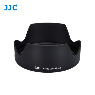 JJC LH-83L Bajonetová sluneční clona objektivu ve stylu Petal Nahrazuje CANON EW-83L