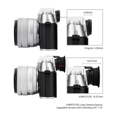 JJC KE-XT50 Dlouhá očnice pro FUJIFilm X-T50