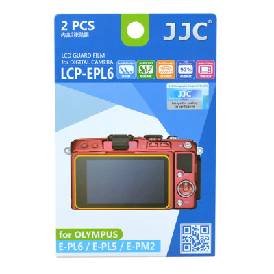 JJC LCP-EPL6 LCD ochranná fólia pre OLYMPUS E-PL6/E-PL5/E-PM2
