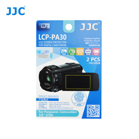 JJC LCP-PA30 Ochranná fólia na LCD displej pre videokamery Panasonic 3,0'' LCDS