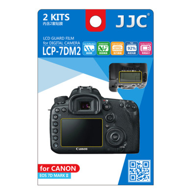 JJC LCP-7DM2 Ochranná fólia na LCD displej pre Canon EOS 7D Mark II