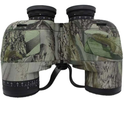 Outdoorový vodotesný ďalekohľad 10 x 50, kompas, diaľkomer, taška