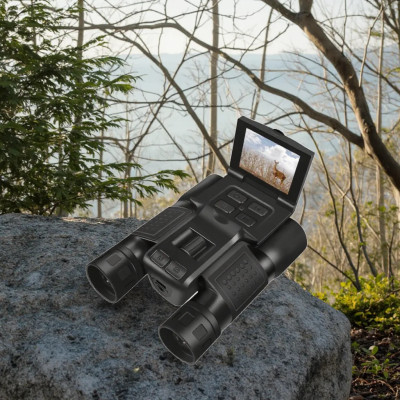 Digitální binokulární dalekohled 12 x 32 , fotoaparát, 2,4 palců LCD dispej,