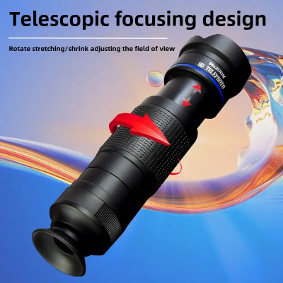 Objektiv pro smartphone s 36 x zoomem, stativ, bluetooth spoušť