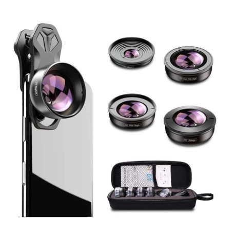 Sada objektivů pro mobilní telefony s klipem 5 v 1