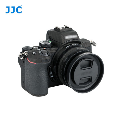 Kryt objektívu JJC LH-HN40P, náhradný pre Nikon HN-40, strieborný