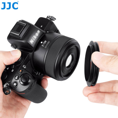 Náhradná slnečná clona JCC LH-Z40F2 BLACK pre objektív NIKON NIKKOR Z 40 mm f/2 (SE)