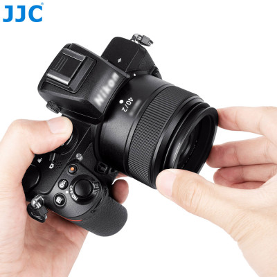 JCC LH-Z40F2 BLACK sluneční clona  náhrada za NIKON NIKKOR Z 40mm f/2 (SE) Lens