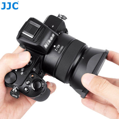 JCC LH-Z40F2 BLACK sluneční clona  náhrada za NIKON NIKKOR Z 40mm f/2 (SE) Lens