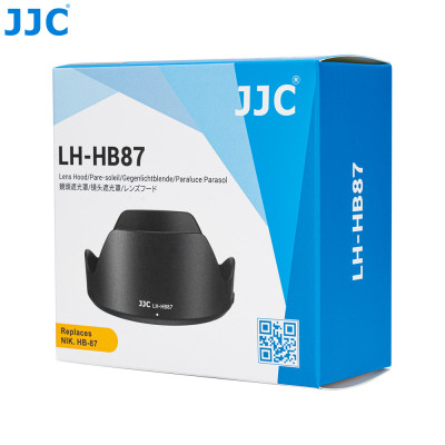 JJC LH-HB87 ČIERNA náhradná slnečná clona pre objektív NIKON NIKKOR Z 24-70mm f/2.8 S