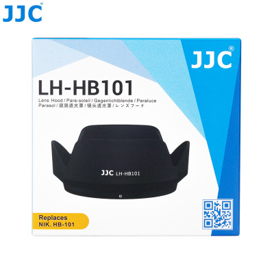 JJC LH-HB101 BLACK sluneční clona  náhrada za NIKON HB-101