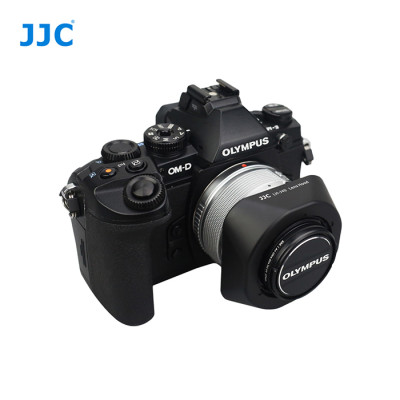 JJC LH-J40 Čierna slnečná clona OLYMPUS LH-40