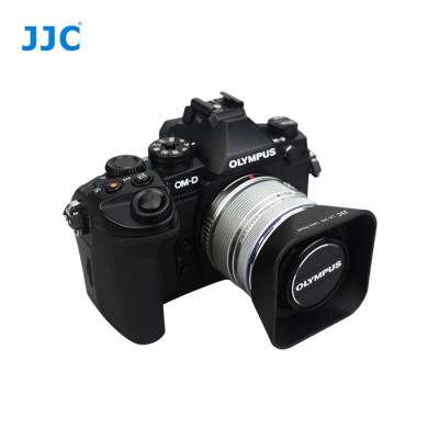 JJC LH-J40 Čierna slnečná clona OLYMPUS LH-40