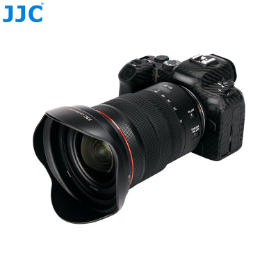 JJC LH-RF1535F28 BLACK sluneční clona, náhrada za Canon RF 15-35mm f/2.8L IS USM Lens