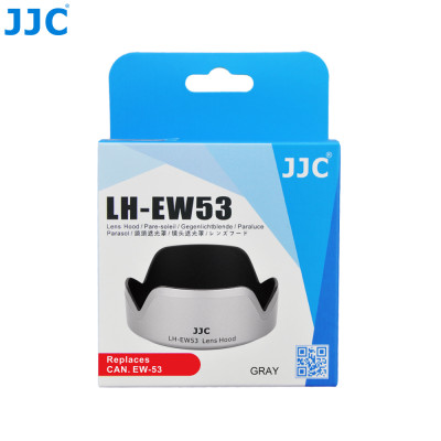 JJC LH-EW53 GRAY sluneční clona, náhrada za Canon EW-53 šedá