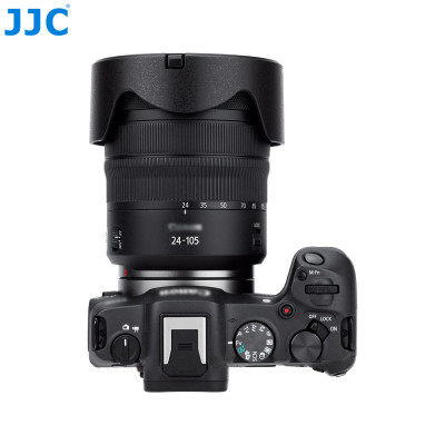 JJC LH-EW83N sluneční clona, náhrada za Canon RF 24-105mm f/4L IS USM lens