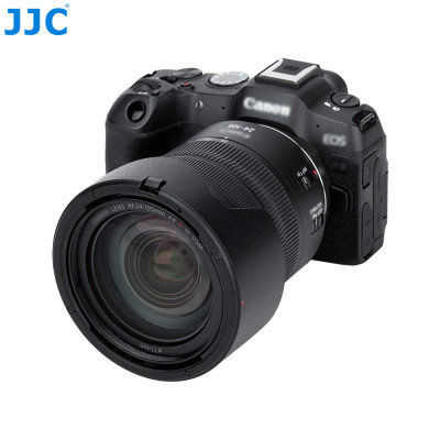 JJC LH-EW83N sluneční clona, náhrada za Canon RF 24-105mm f/4L IS USM lens