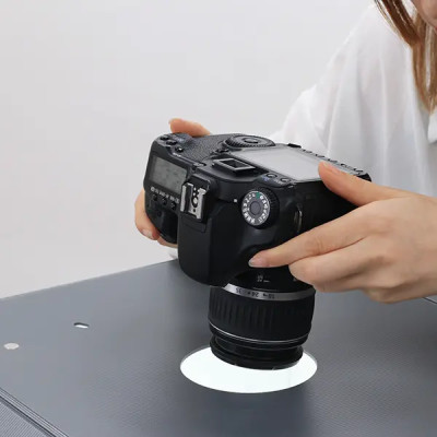 Sanoto Světelný stan přenosný 60 cm, 2 x světlo LED, odnímatelné pozadí, skládací