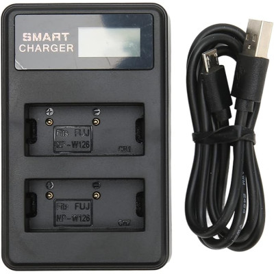Nabíječka Smart pro dvě baterie pro  FujiFilm NP-W126