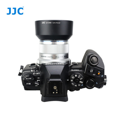 JJC  LH-J40B Black sluneční clona, náhrada za OLYMPUS LH-40B černá