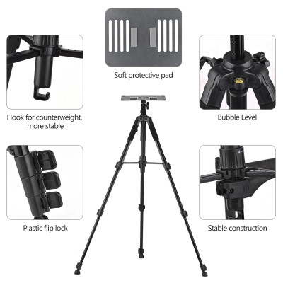 Multifunkčný prenosný, nastaviteľný stojan na notebook, projektor