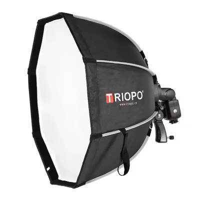 Triopo Octagon Softbox Bowens Mount pre trvalé a zábleskové svetlá 55 cm