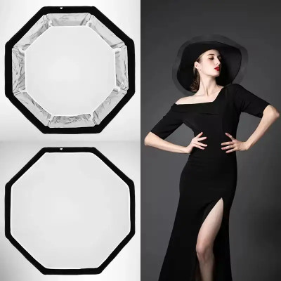 Triopo Octagon Softbox Bowens Mount pro Stálá i Záblesková Světla 55 cm