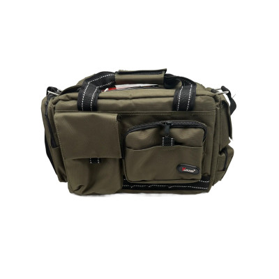 Taška na fotopríslušenstvo s popruhom cez rameno 40 x 24 x 20 cm - khaki