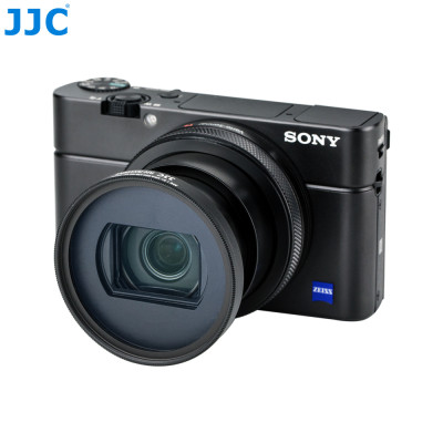 JJC RN-RX100VI Adaptér filtru & sada krytky objektivu Sony, Canon