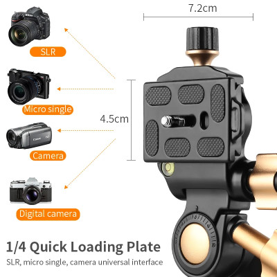 Kiwi KWBH-2 tripod ball head