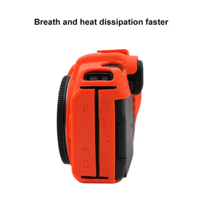 copy of PULUZ silikonové pouzdro pro Canon EOS R - oranžové