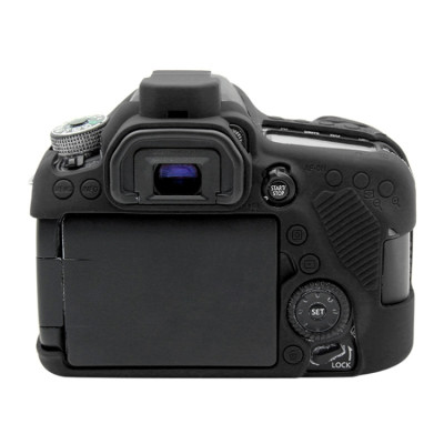 PULUZ silikonové pouzdro pro Canon EOS 80D (černé)