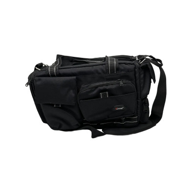 Brašna na foto příslušenství s popruhem přes rameno 40 x 24 x 20 cm - černá