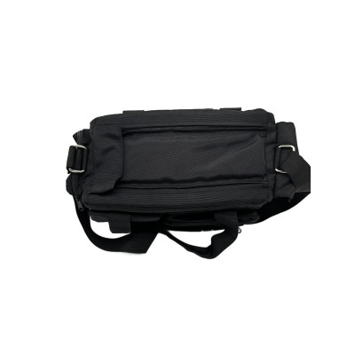 Taška na fotopríslušenstvo s popruhom cez rameno 40 x 24 x 20 cm - čierna