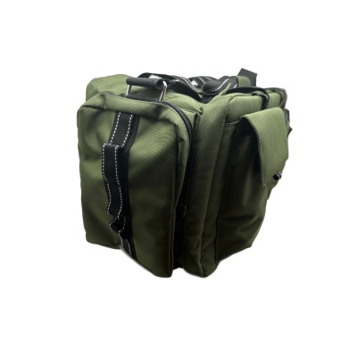 Taška na fotopríslušenstvo s popruhom cez rameno 45x23x20 cm - khaki