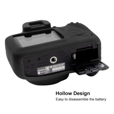 PULUZ silikonové pouzdro pro Canon EOS 3000D / 4000D (černé)