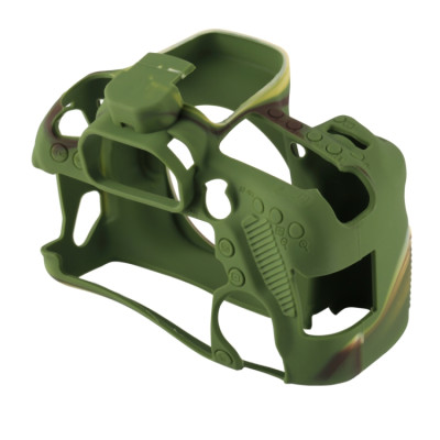 PULUZ silikónové puzdro pre Canon EOS 80D (kamufláž)