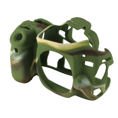 PULUZ silikónové puzdro pre Canon EOS 80D (kamufláž)