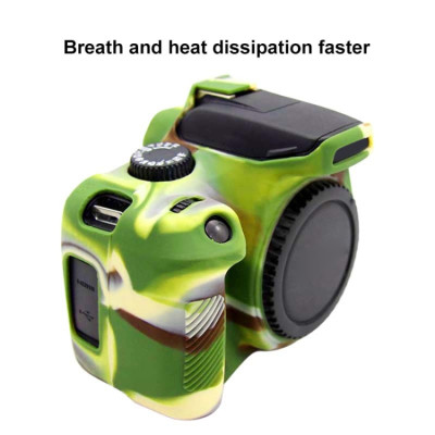 PULUZ silikónové puzdro pre Canon EOS 3000D / 4000D (kamufláž)