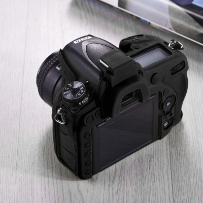 PULUZ silikónové puzdro pre Nikon D750 (čierne)