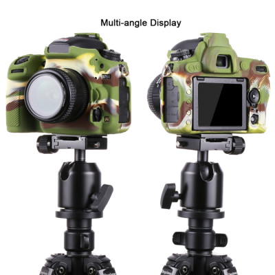 PULUZ silikónové puzdro pre Nikon D750 (kamufláž)