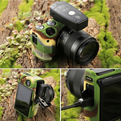 copy of PULUZ silikonové pouzdro pro Canon EOS R - oranžové