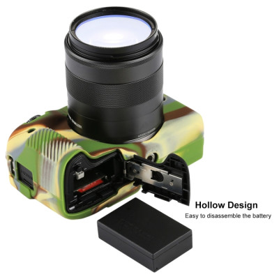 PULUZ silikónové puzdro pre Canon EOS M3 (kamufláž)