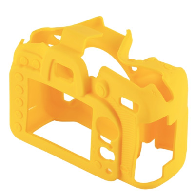 PULUZ silikonové pouzdro pro Nikon D7200 / D7100 (žlutá)