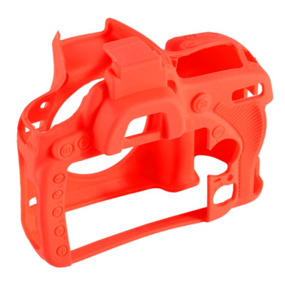 PULUZ silikonové pouzdro pro Nikon D750 (červené)